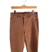 7 for All Mankind Baby Boot Cut Flare Coated Denim Jeans Carmel 29