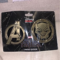 Black Panther Avengers Jumbo Pins Limited Edition 400 Rare