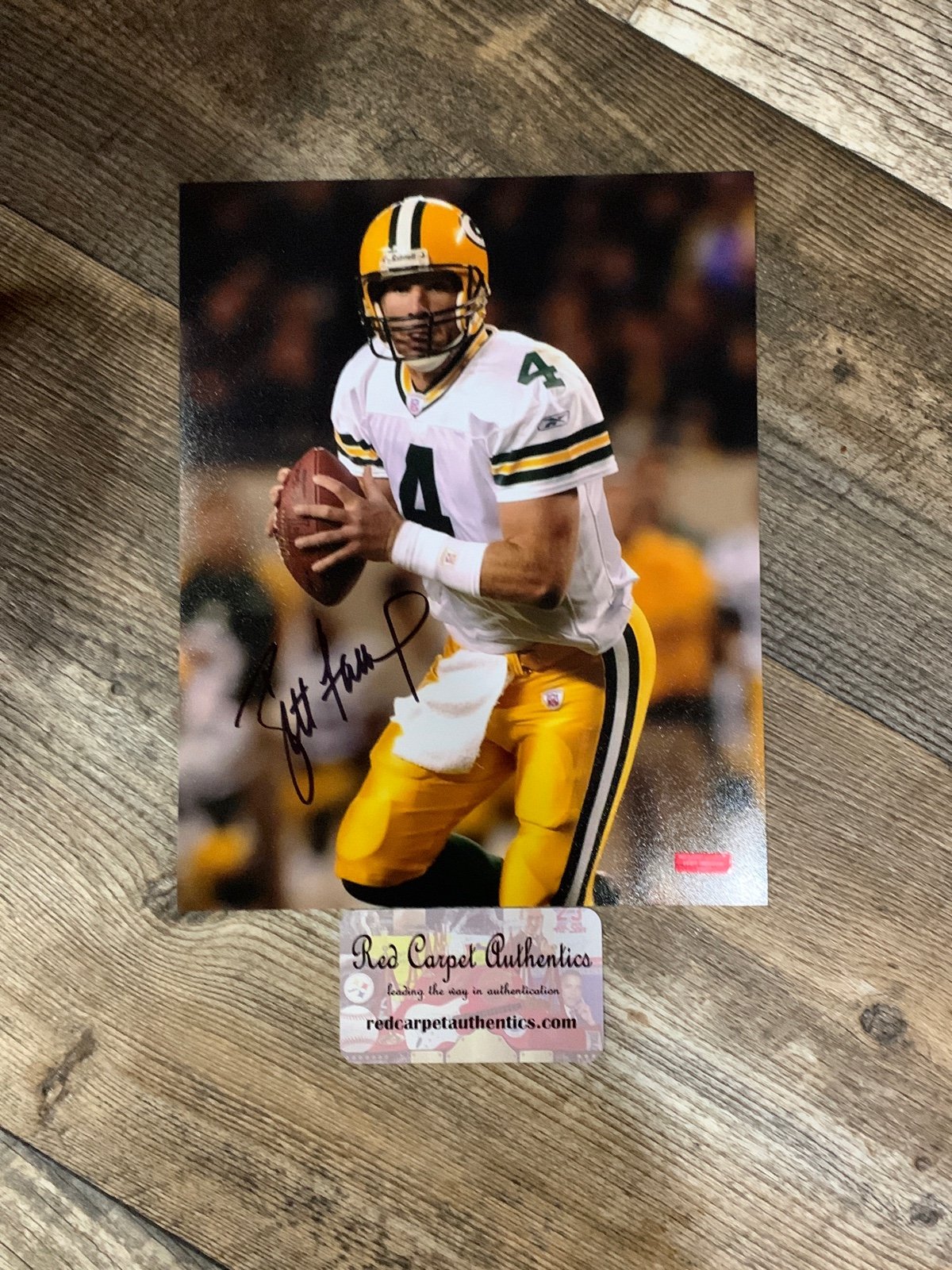 Autograph photo