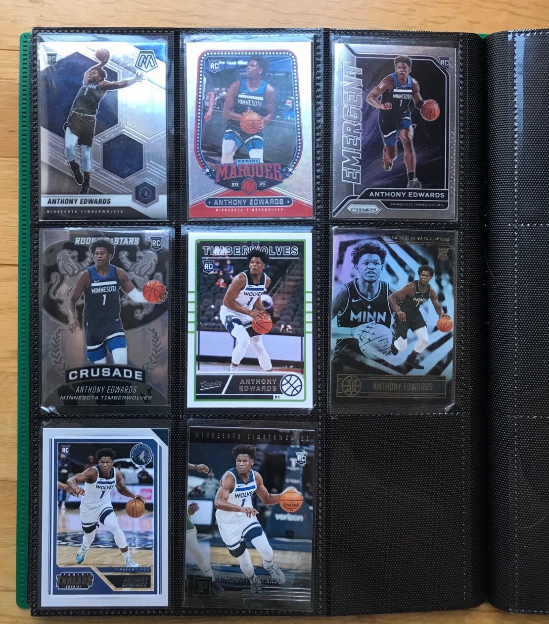 anthony edwards rookie Lot