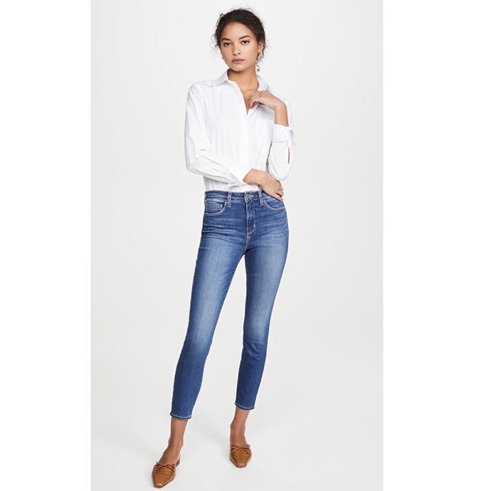 L'AGENCE Margot High Rise Skinny Jeans i