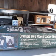 Two room cabin tent