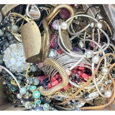 2 LB Jewelry Bundle Vintage To Modern Grab Bag Wearable Estate & NWT Jewelry