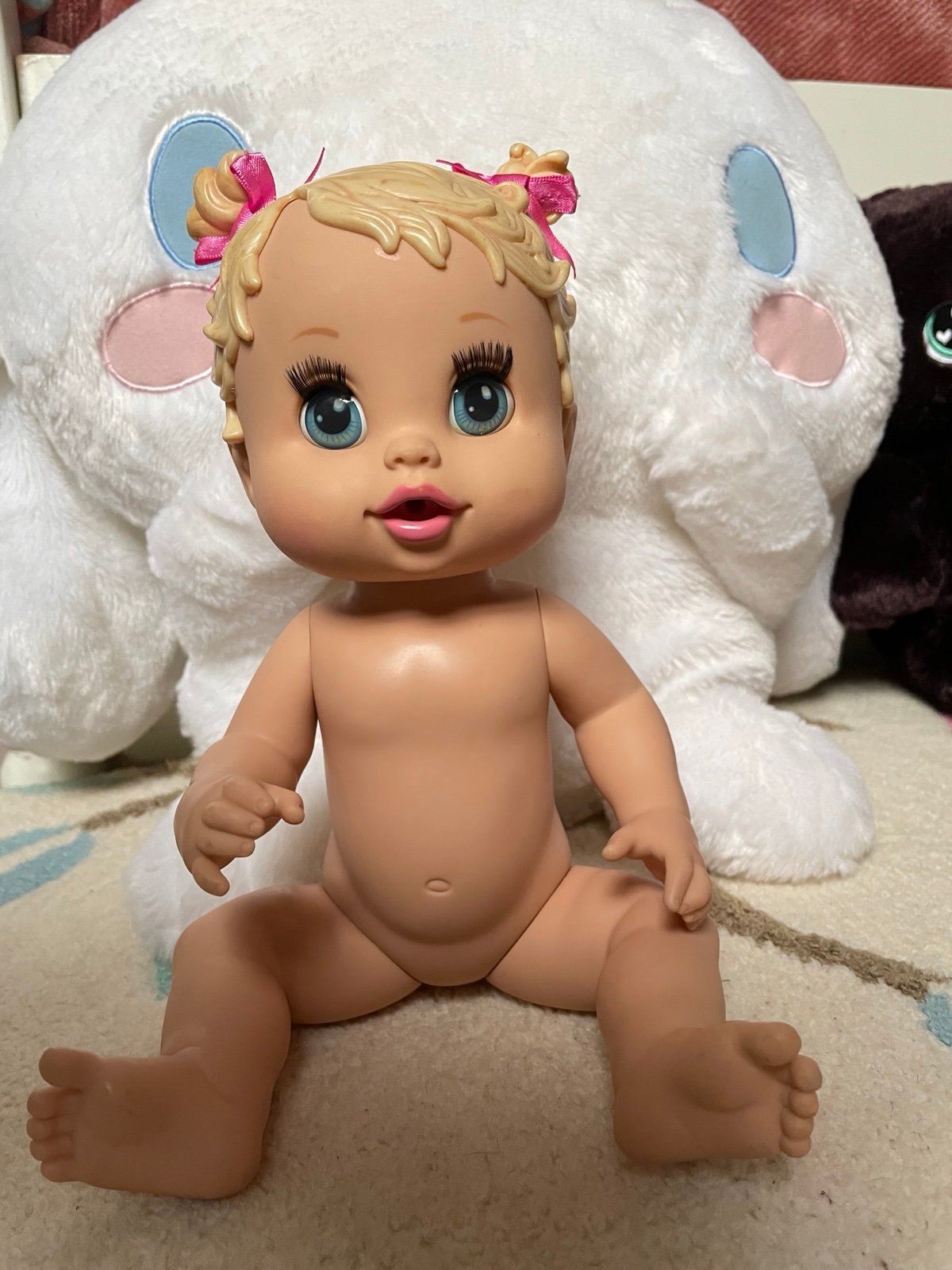 Baby Alive Doll Sip N Slurp 2006 Blue eyes