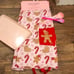 Juicy Couture Home Logo Gingerbread Queen & Candy Cane Cotton Twill Apron