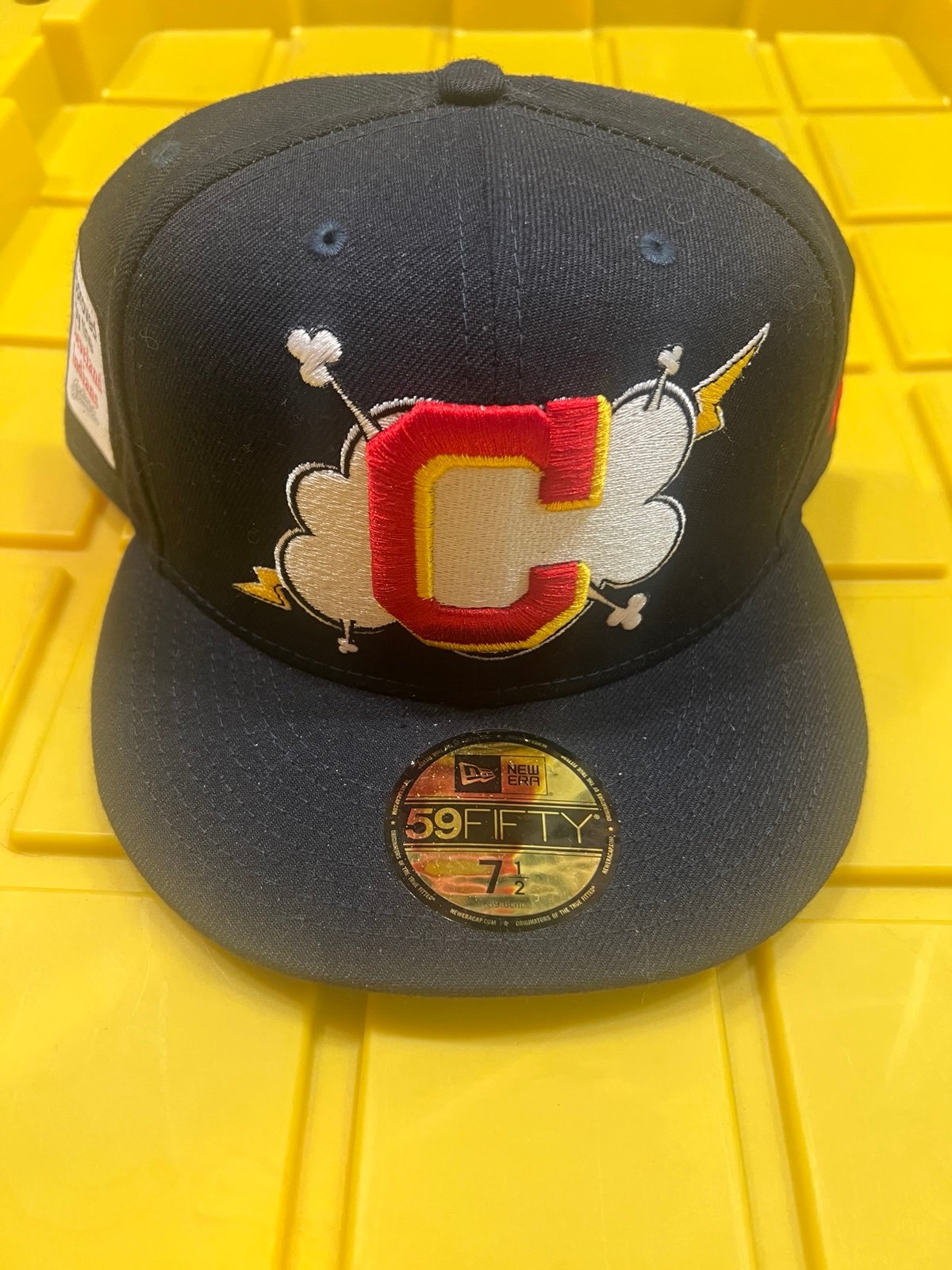 New Era MLB Cleveland Indians Fitted Hat 7 1/2