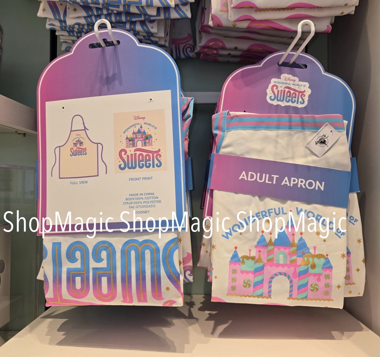 Disneys Wonderful World Of Sweets Apron