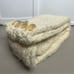 Pottery Barn Chunky Knit Christmas Tree Skirt Collar Ivory 100% Wool & Wire NWT
