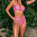 S-XL Bubblegum Heart Bra Panty Set