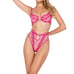 S-XL Bubblegum Heart Bra Panty Set