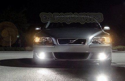 White LED Halo Fog Lamps Driving Light Kit for 2004-2007 Volvo S60R