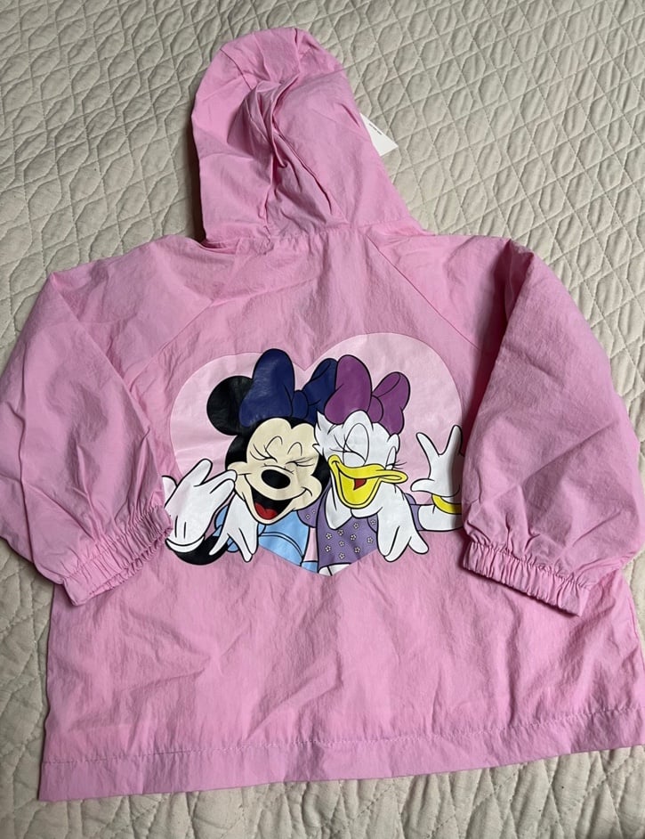 zara new sz 18-24 m disney rain jacket