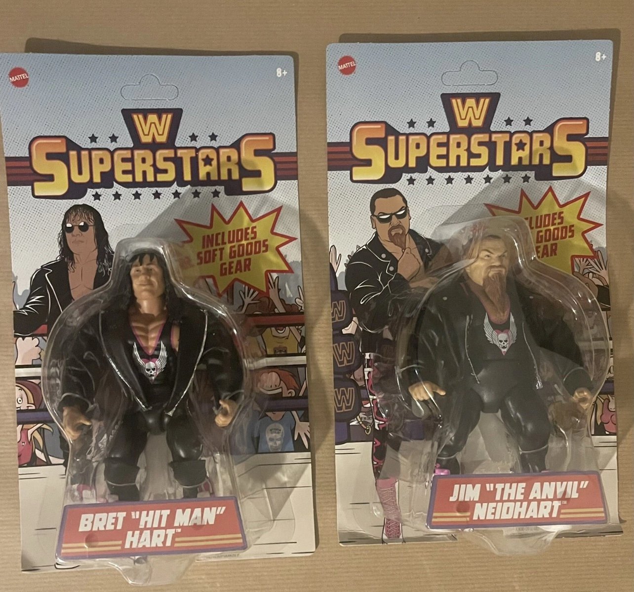WWE Superstars Hart Foundation (Unpunched)
