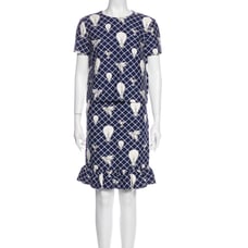 Mother of pearl printed skirt set
