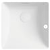 KOHLER Brazn 16 in. Square Undermount Bathroom Sink in White