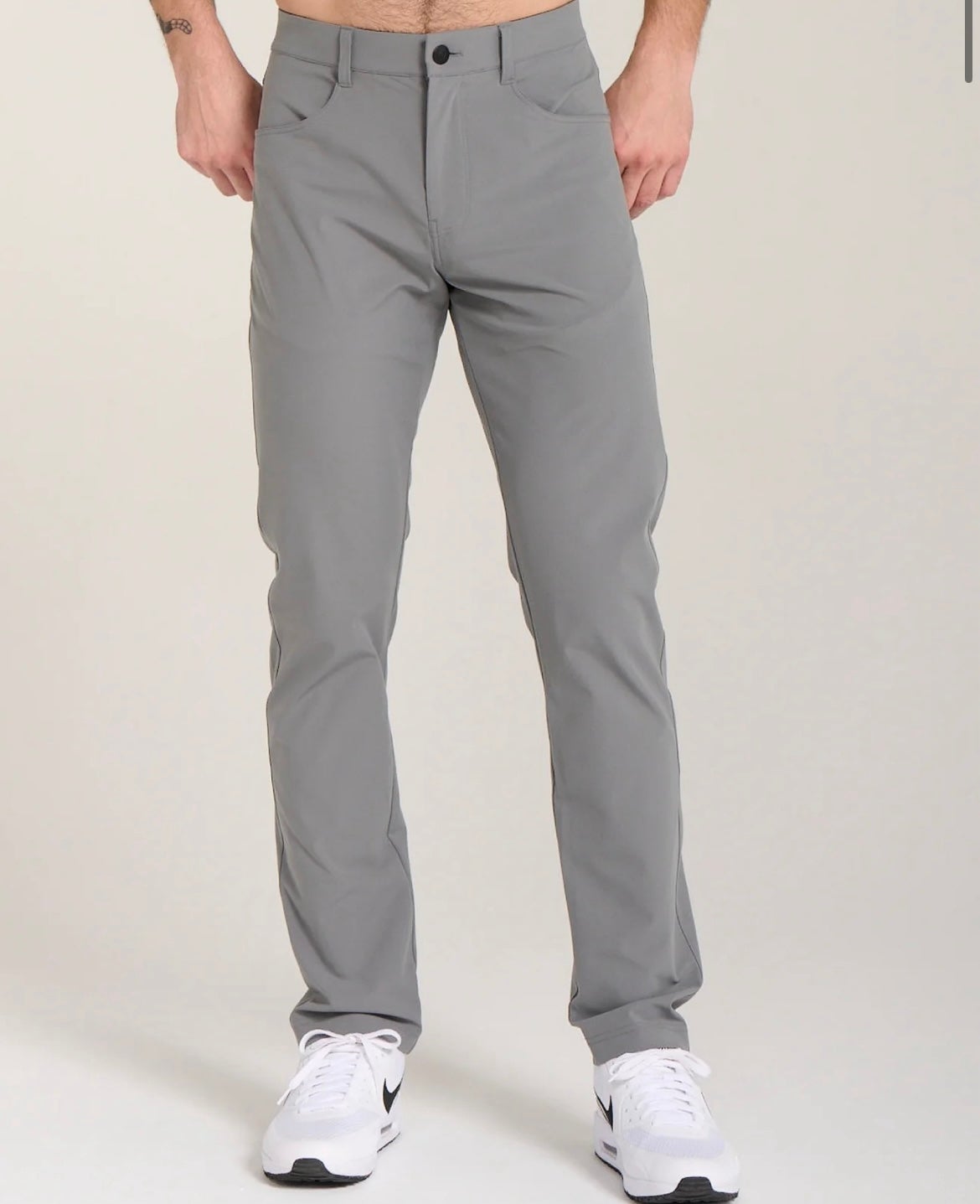 NEW Bad Birdie Grey Commuter Golf Pant 34”