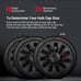 BASENOR Wheel Rim Protector for Tesla Model 3 Performance 20 Inch ABS Rim Protec