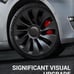 BASENOR Wheel Rim Protector for Tesla Model 3 Performance 20 Inch ABS Rim Protec