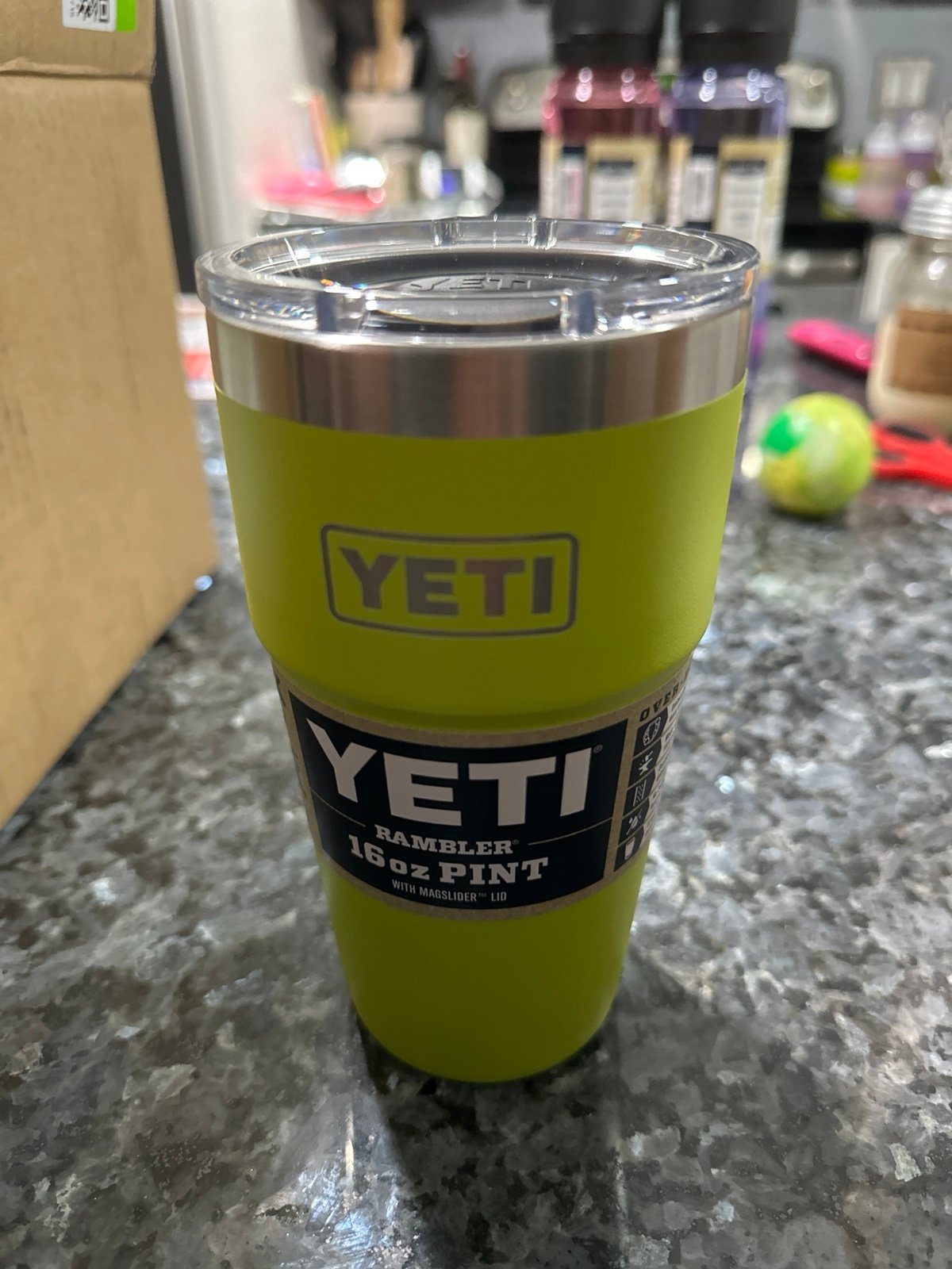 Yeti Rambler Chartreuse 16 oz Stackable Pint