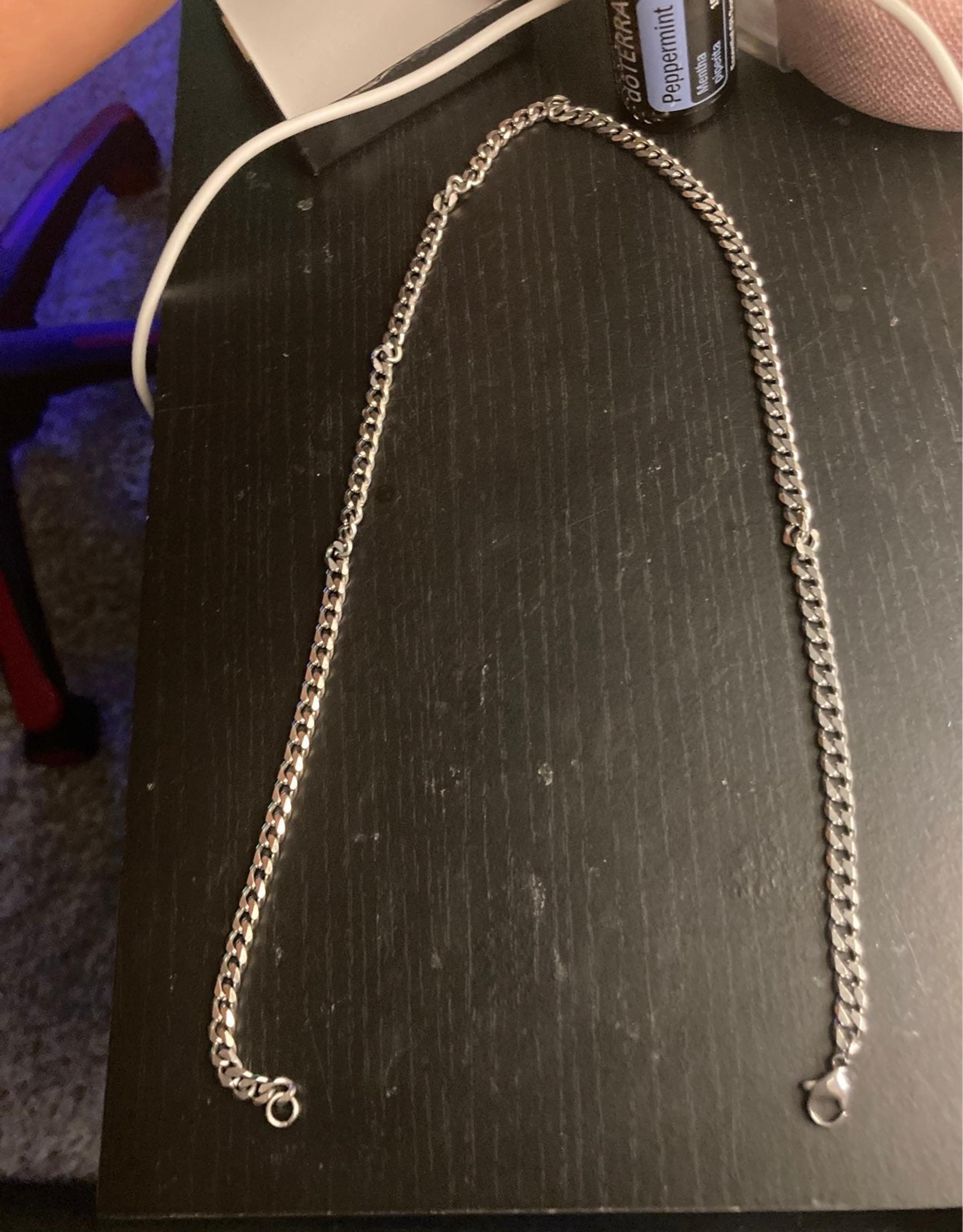 Silver necklace