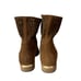 Michael Michael Kors Brown Perforated Suede Pull On Ankle Booties Size 7 M