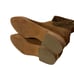 Michael Michael Kors Brown Perforated Suede Pull On Ankle Booties Size 7 M