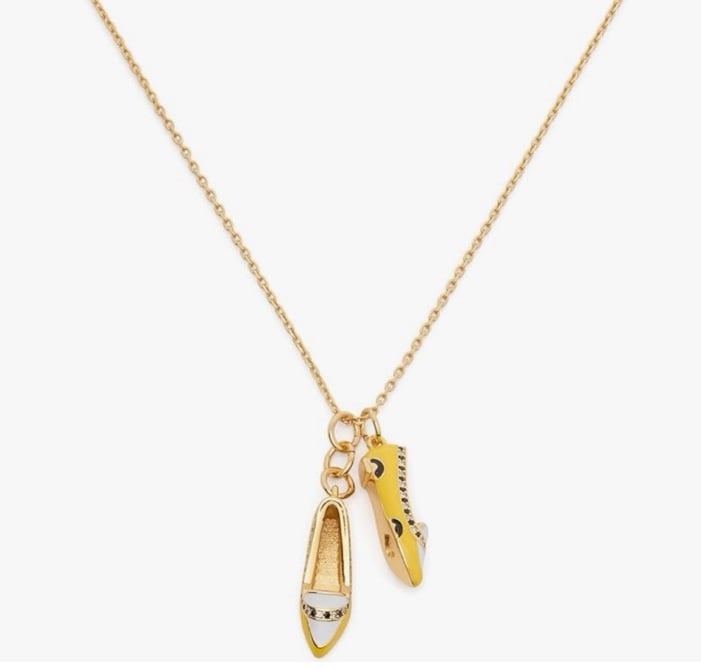 78 kate spade New York Minute Mini Gogo Taxi Flats Pendant, Multi Color