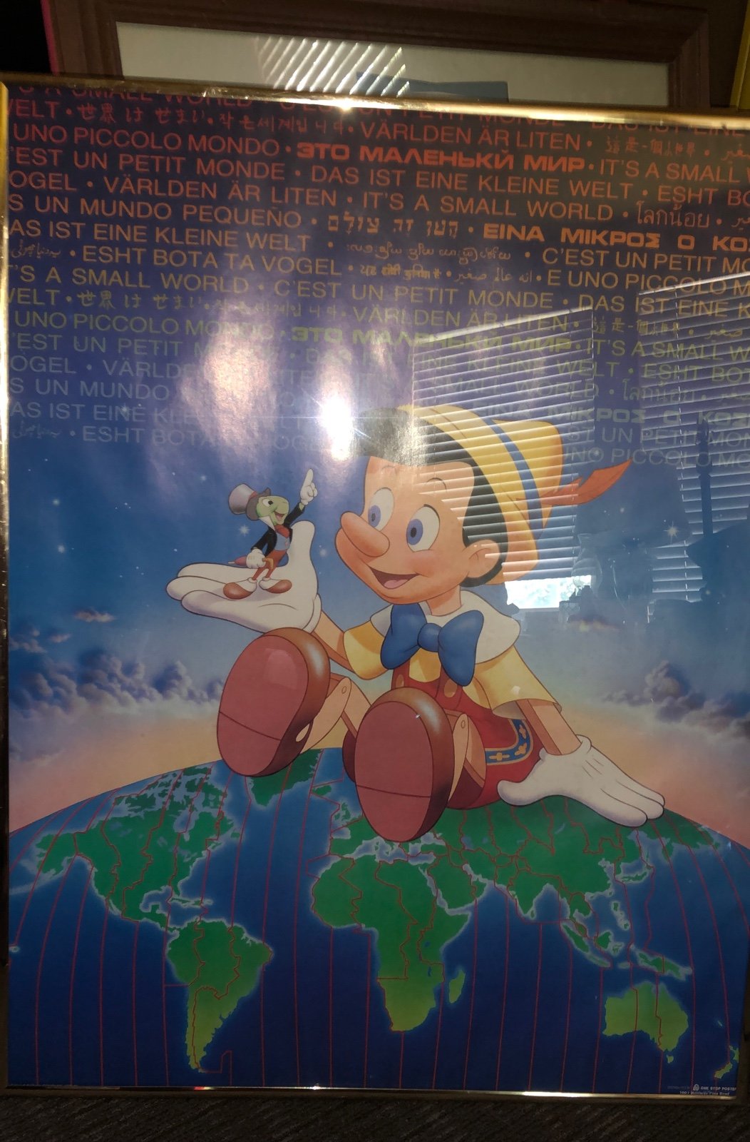 Disney/framed paintings