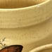 Treasure Craft Yellow Butterfly Ceramic Canister Set MCM 1970's
