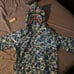 Light blue bape hoodie