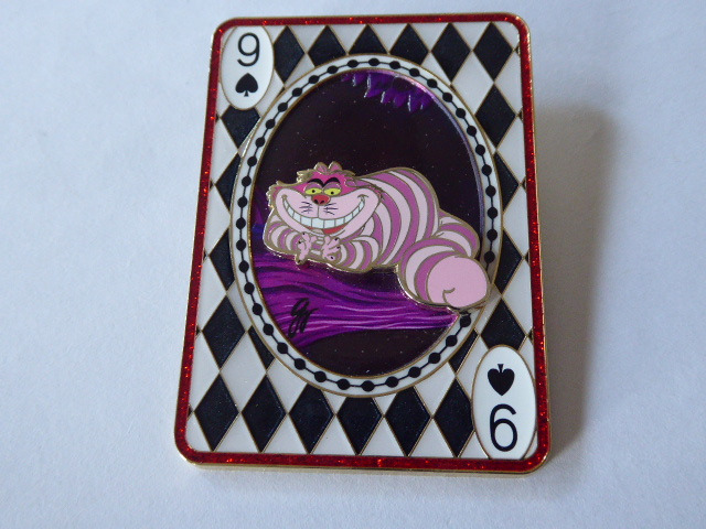 Disney Trading Pin 167419 Artland - Cheshire Cat - We're All Mad Here - Card