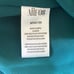 AIIFOS Arianna Gown Pleated Cut Out Teal Blue Green Satin Long Maxi Dress Size 2