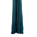 AIIFOS Arianna Gown Pleated Cut Out Teal Blue Green Satin Long Maxi Dress Size 2