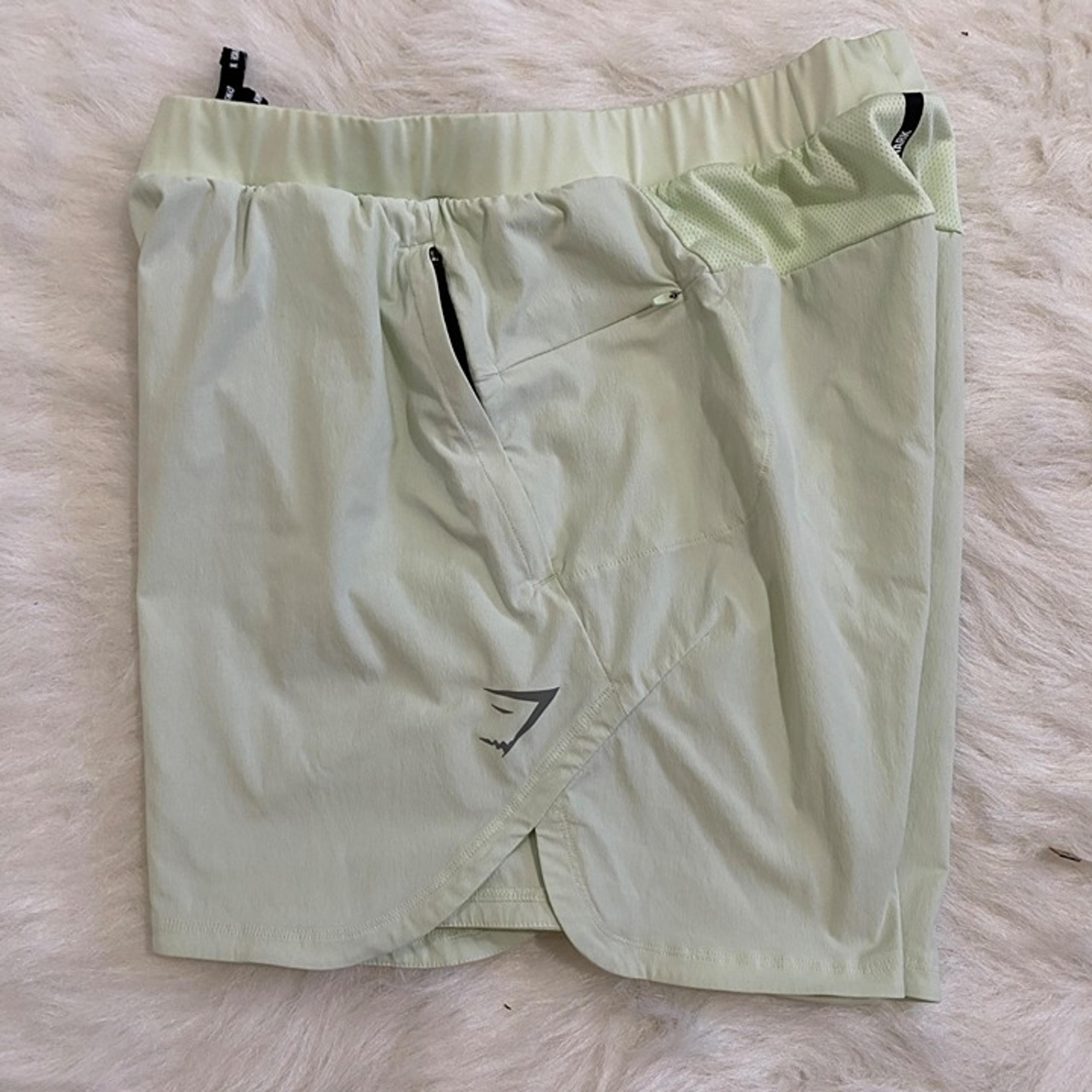 Gymshark Mens Speed Evolve 5" Shorts Slim Fit Active XS Mint Pistachio