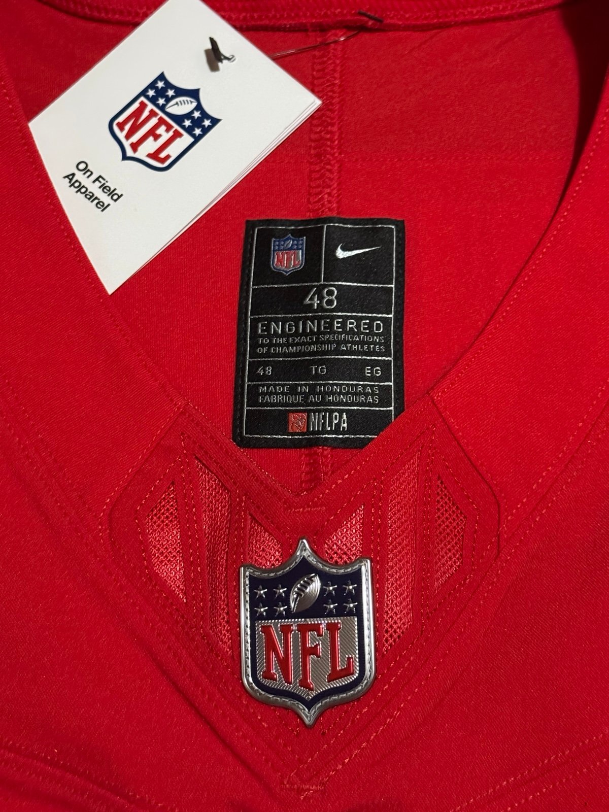 Patrick Mahomes Kansas City Chiefs Super Bowl 58 Nike FUSE