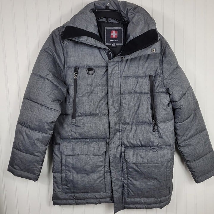 Swiss Tech Men's Puffer Jacket Size 34-36