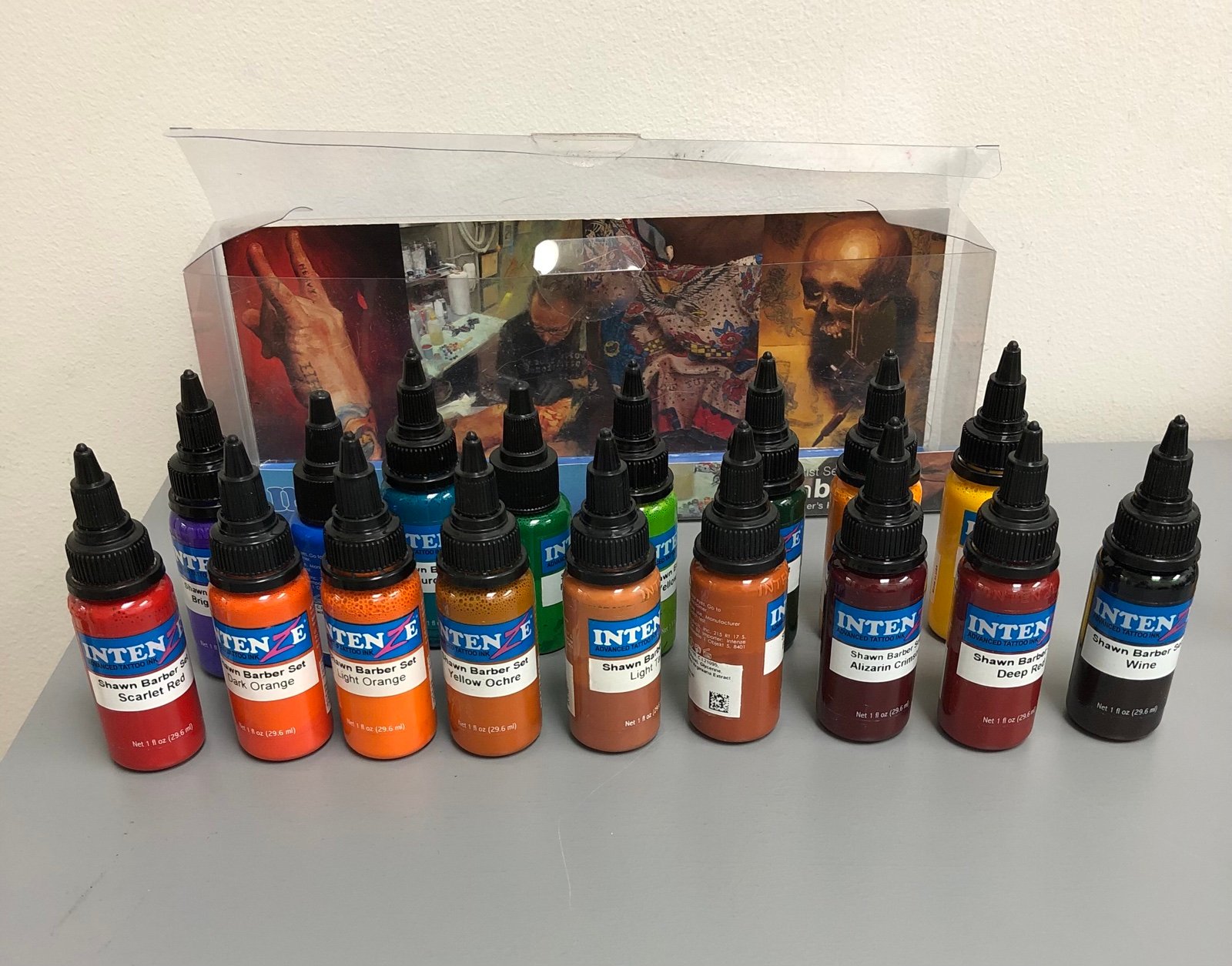 Shawn Barber Set 17 (1 fl oz) Tattoo Ink