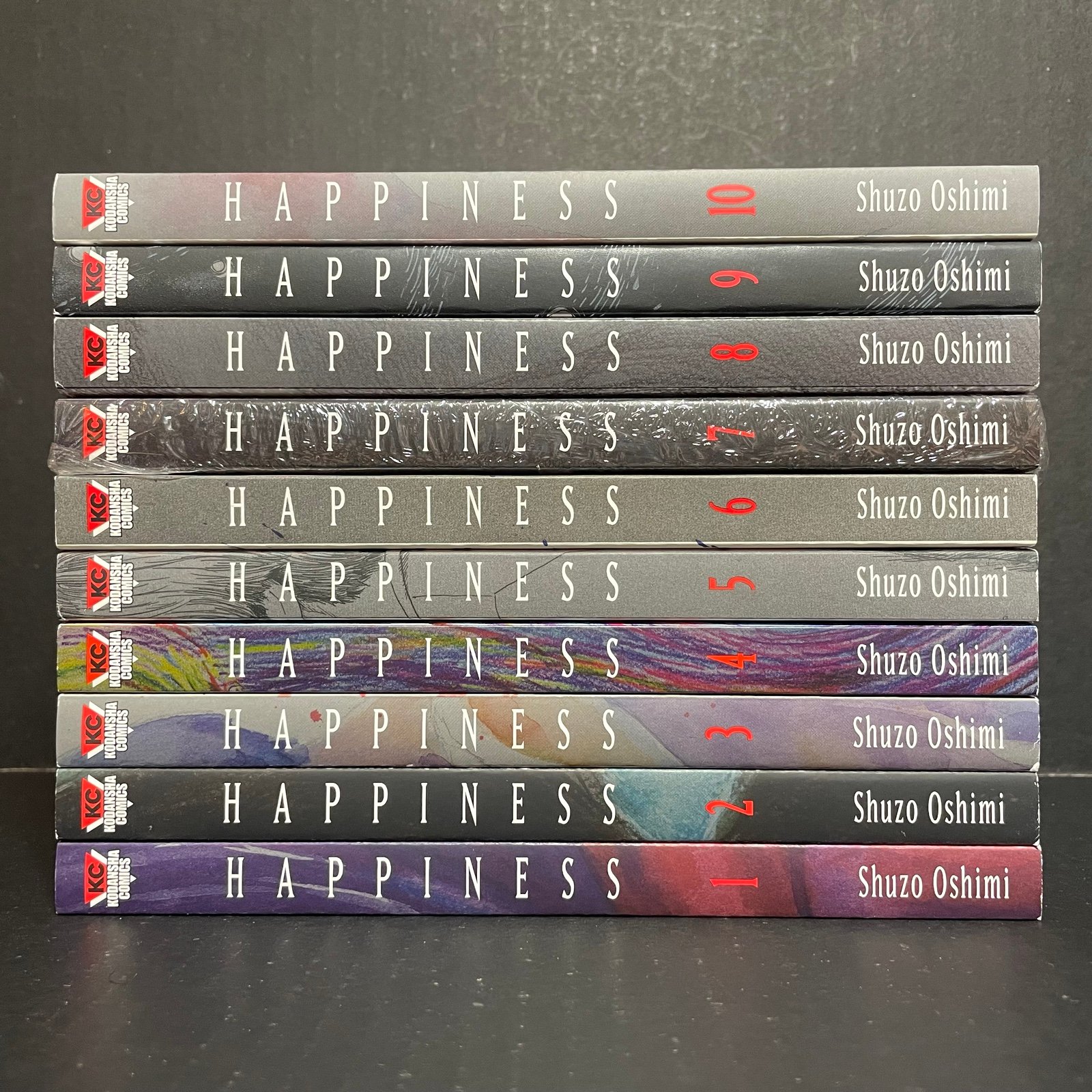 Happiness Manga Volumes 1-10 Brand New English Authentic Kodansha Shuzo Oshimi