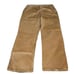 Carhartt Double Knee Pants Sz 16 x 30 Tan Brown USA Irregular