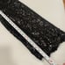 ~ Tadashi Shoji 8 Black Dress Lace Sequin Sleeveless V-neck Cocktail Formal Knee