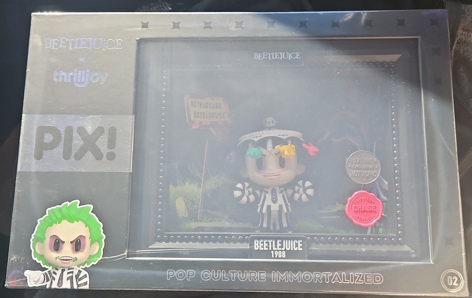 Thrilljoy Pix Beetlejuice #02 Hot Topic / Box Lunch Exclusive Chase