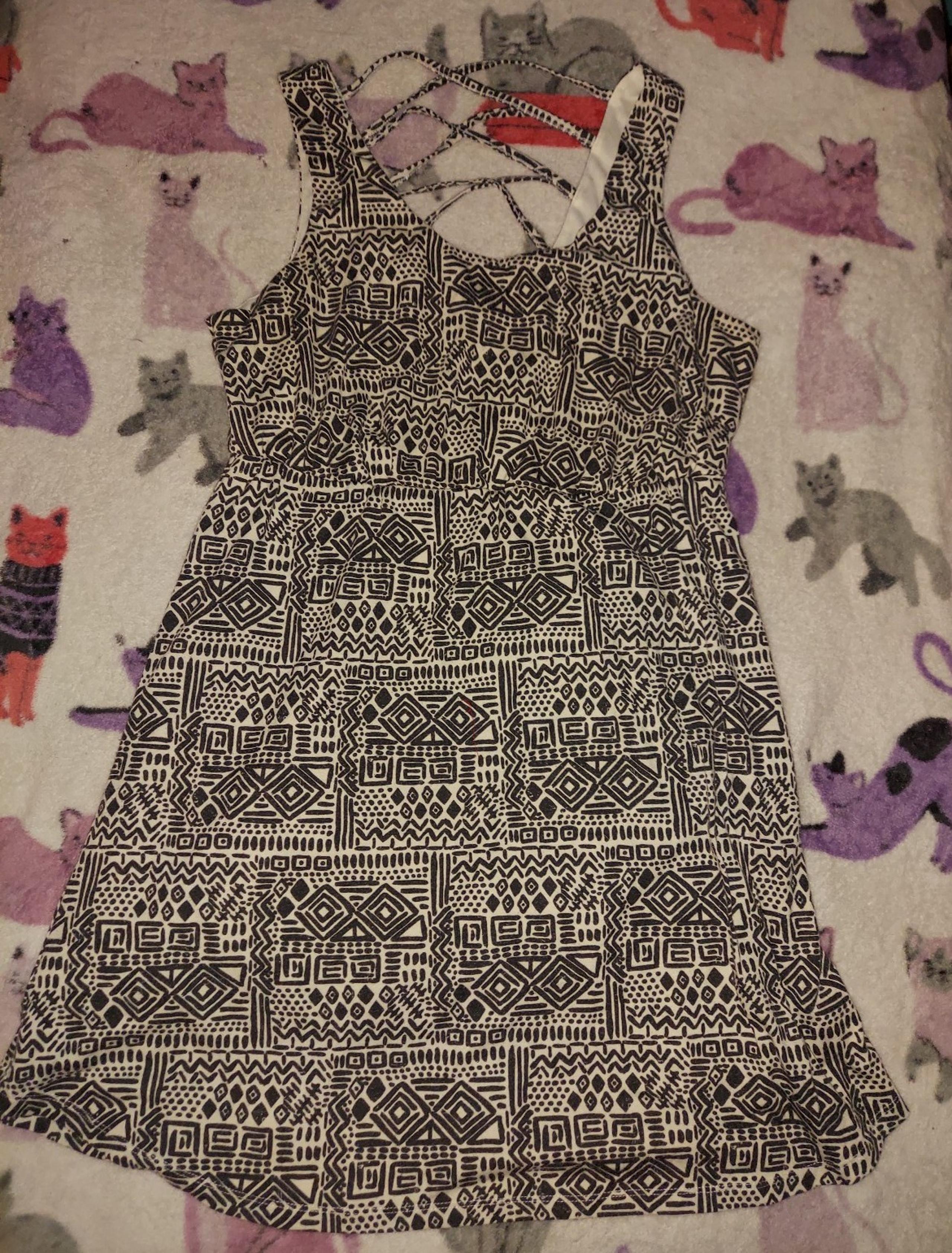 Maurices Lined Strappy Back Dress