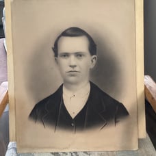 Hand Painted/Photo Portrait c. 1900