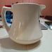 Large Vintage Farm Porcelain Pitcher