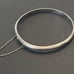Vintage Sterling Silver Hinged Bangle Bracelet