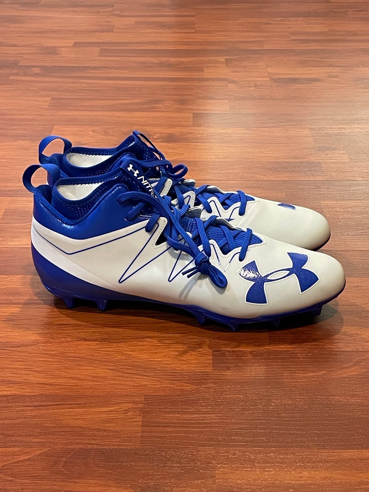 Under Armour Nitro Mid ‘White Blue’ (size us mens 13)