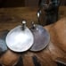 Old Pawn Sterling Turquoise Big Earrings