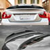 NEW 2006-2011 BMW E90 3 SERIES & M3 SEDAN Real Carbon Fiber Trunk PSM Spoiler