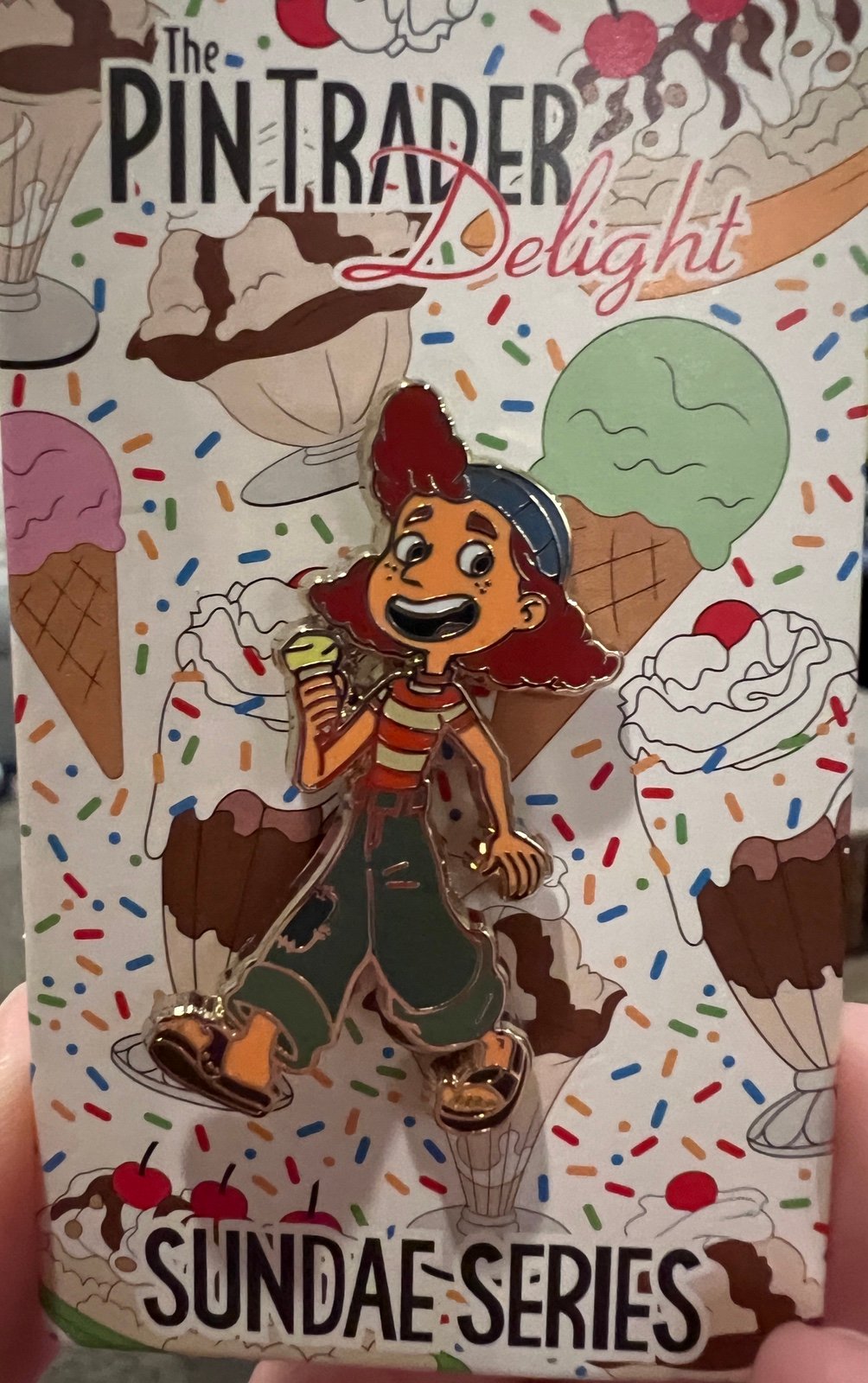 Giulia Luca PTD DSSH Pin Trader Delight Disney Pin