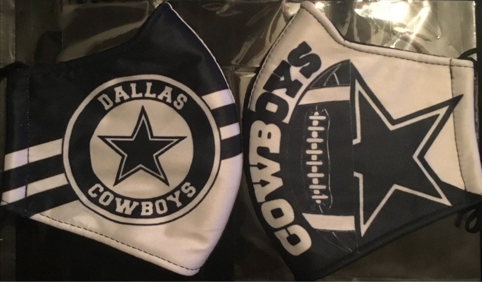2 Dallas Cowboys LTE Facemask
